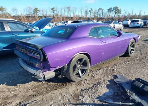 2018 Dodge Challenger Srt Hellcat from USA, damaged, VIN 2C3CDZC9XJH309718